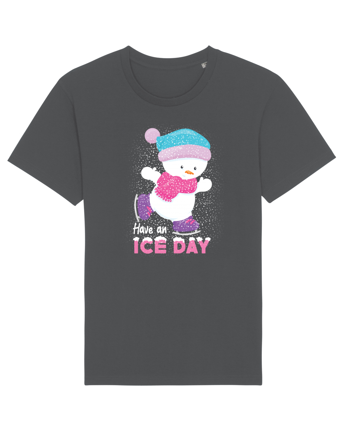 Tricou mânecă scurtă Unisex Rocker Anthracite