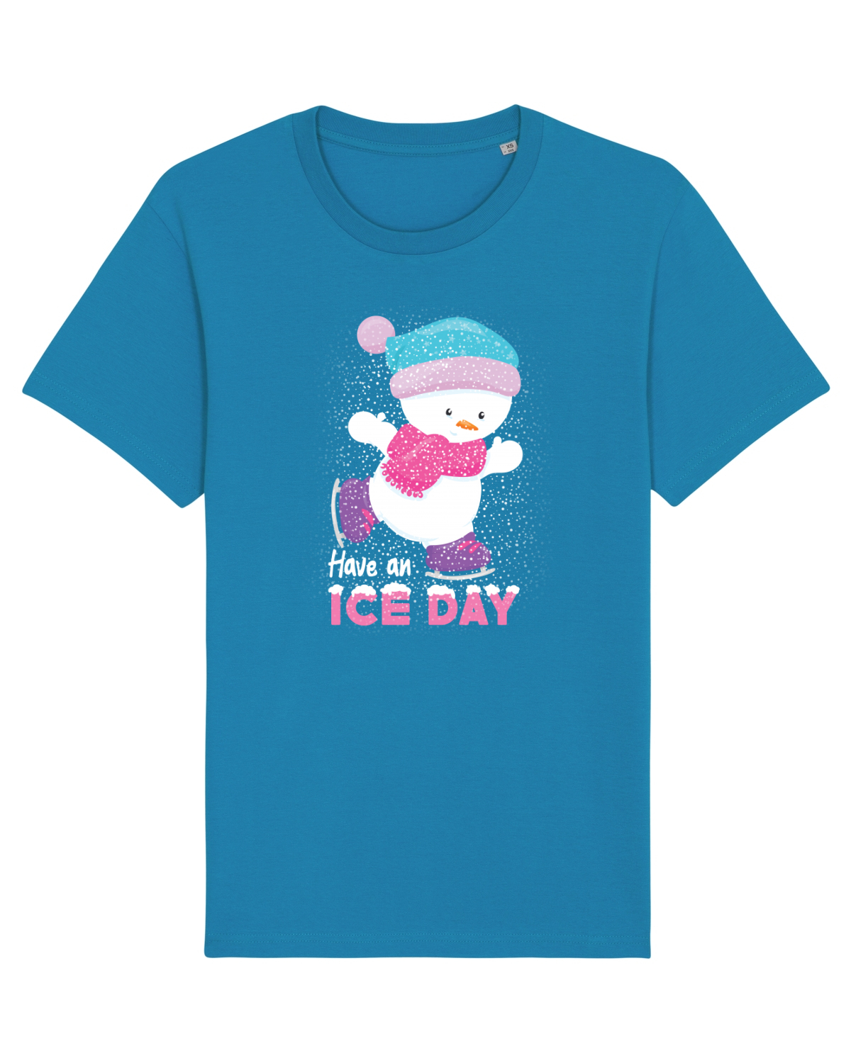 Tricou mânecă scurtă Unisex Rocker Azur