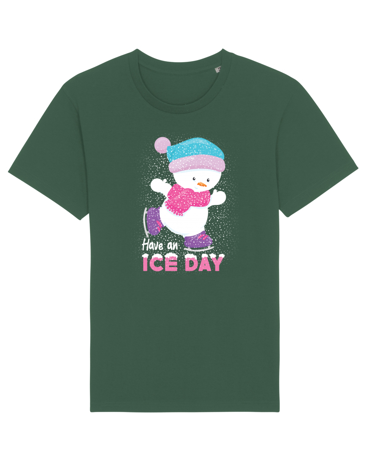 Tricou mânecă scurtă Unisex Rocker Bottle Green