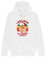 I believe in Santa Paws Hanorac cu fermoar Unisex Connector