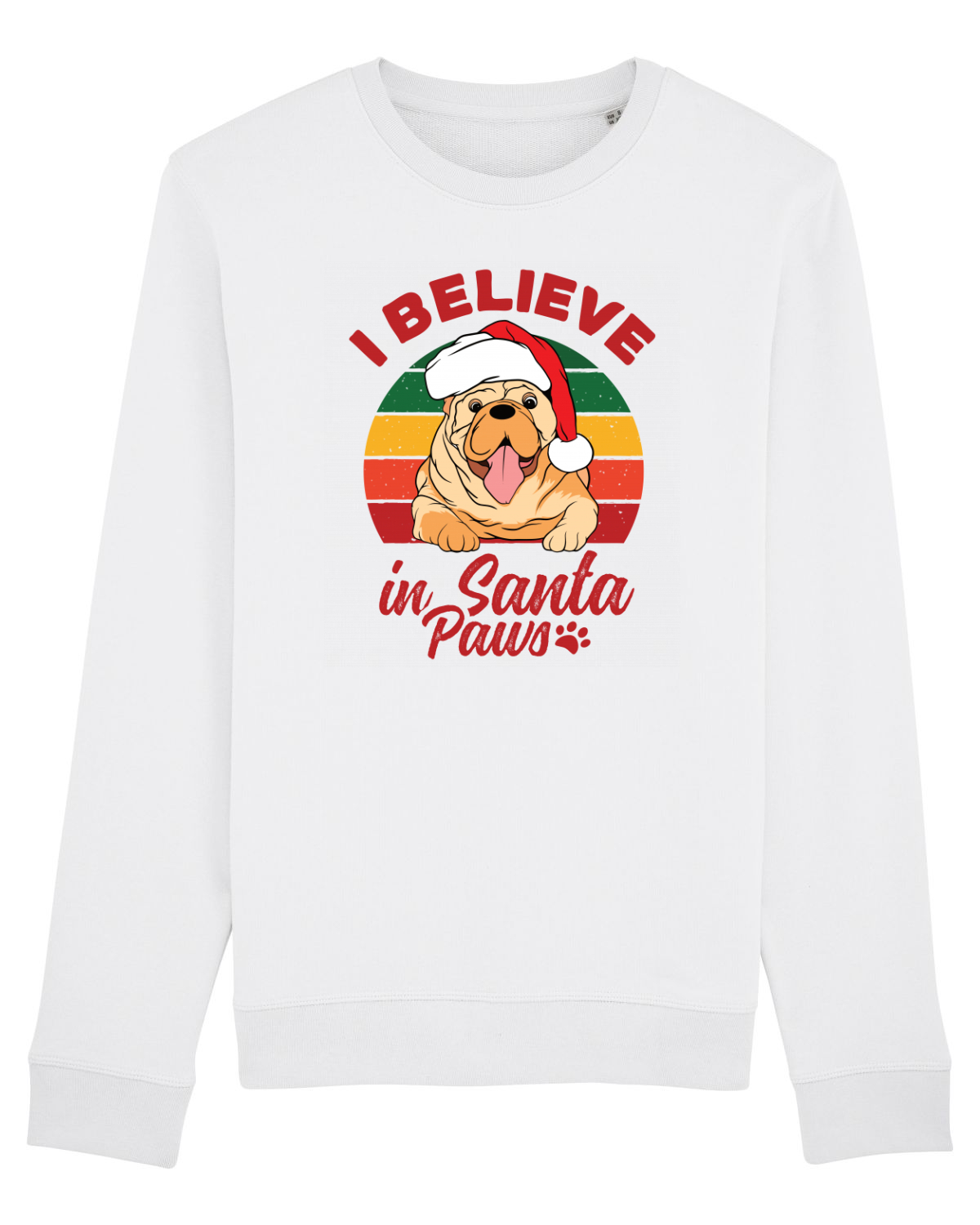 Bluză mânecă lungă Unisex Rise White