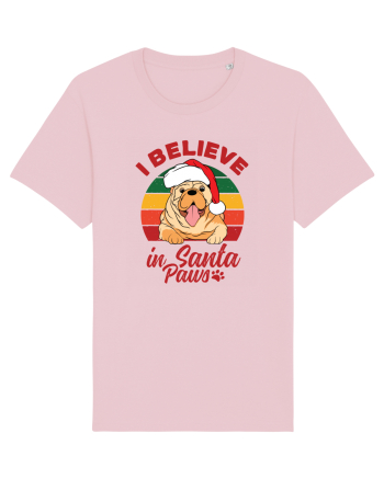 I believe in Santa Paws Cotton Pink