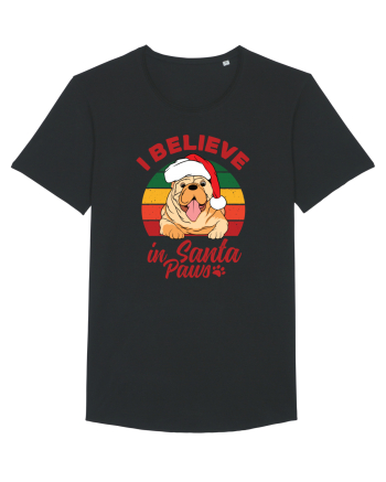 I believe in Santa Paws Black