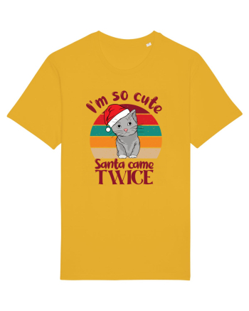 I'm so cute Santa came twice Spectra Yellow