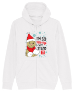 I'm so merry I can't stand it Hanorac cu fermoar Unisex Connector