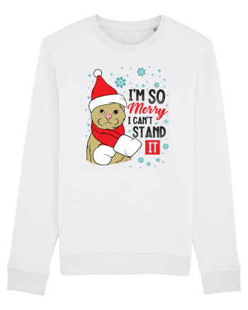 I'm so merry I can't stand it White