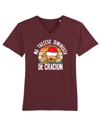 Ma trezesc dimineata numai de Craciun Burgundy