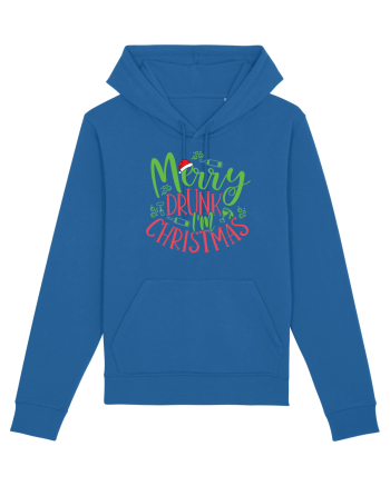 Merry drunk I'm Christmas Royal Blue