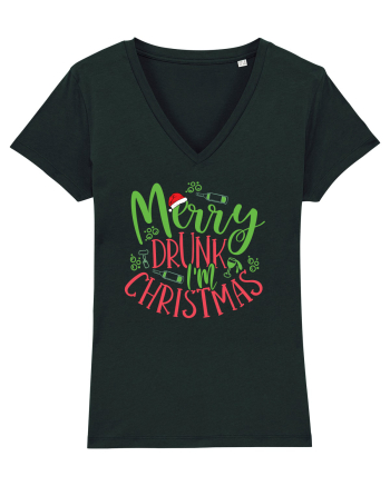Merry drunk I'm Christmas Black