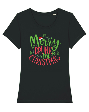 Merry drunk I'm Christmas Black