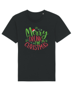 Merry drunk I'm Christmas Tricou mânecă scurtă Unisex Rocker