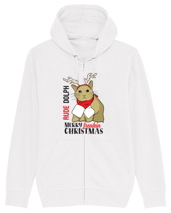 Rude dolph - Merry freakin Christmas White