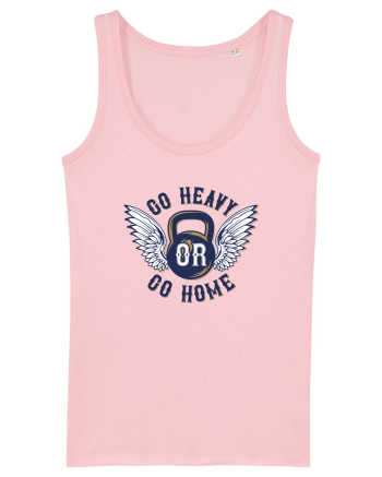 Go Heavy or Go Home Gym Cotton Pink