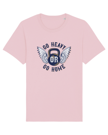 Go Heavy or Go Home Gym Cotton Pink