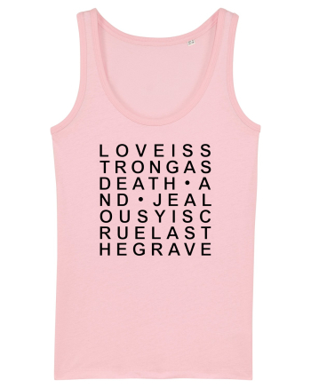 LOVE is strong Cotton Pink