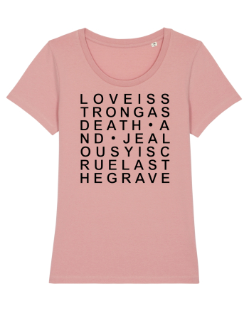 LOVE is strong Canyon Pink
