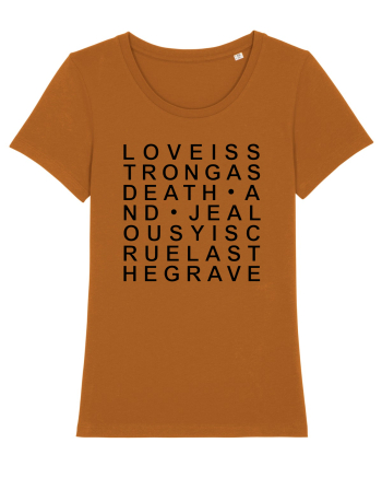 LOVE is strong Roasted Orange