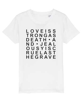 LOVE is strong White