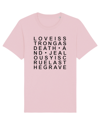 LOVE is strong Cotton Pink