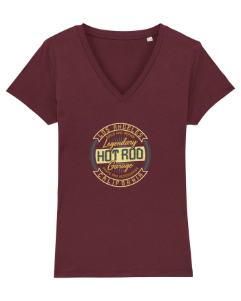 Legendary Hot Rod Garage Burgundy