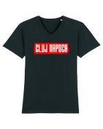 Cluj Napoca Tricou mânecă scurtă guler V Bărbat Presenter