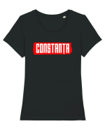 Constanta Tricou mânecă scurtă guler larg fitted Damă Expresser
