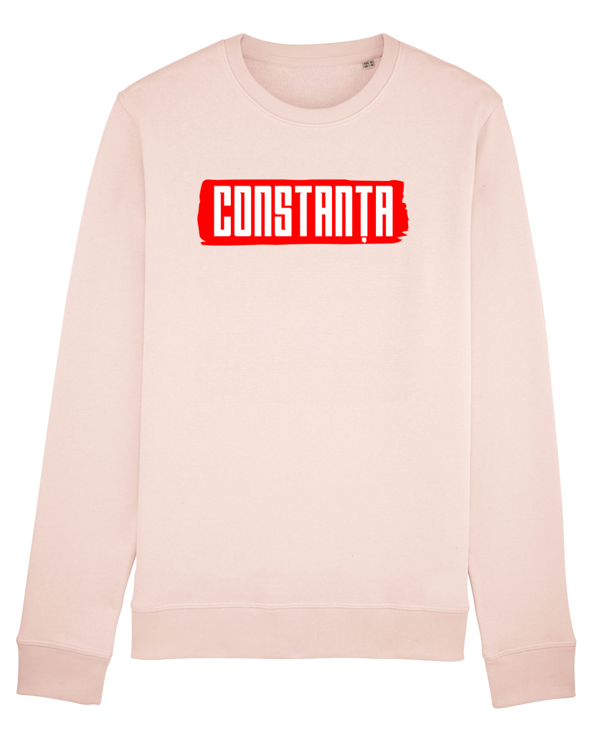 Bluză mânecă lungă Unisex Rise Candy Pink