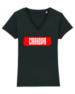 Craiova Tricou mânecă scurtă guler V Damă Evoker