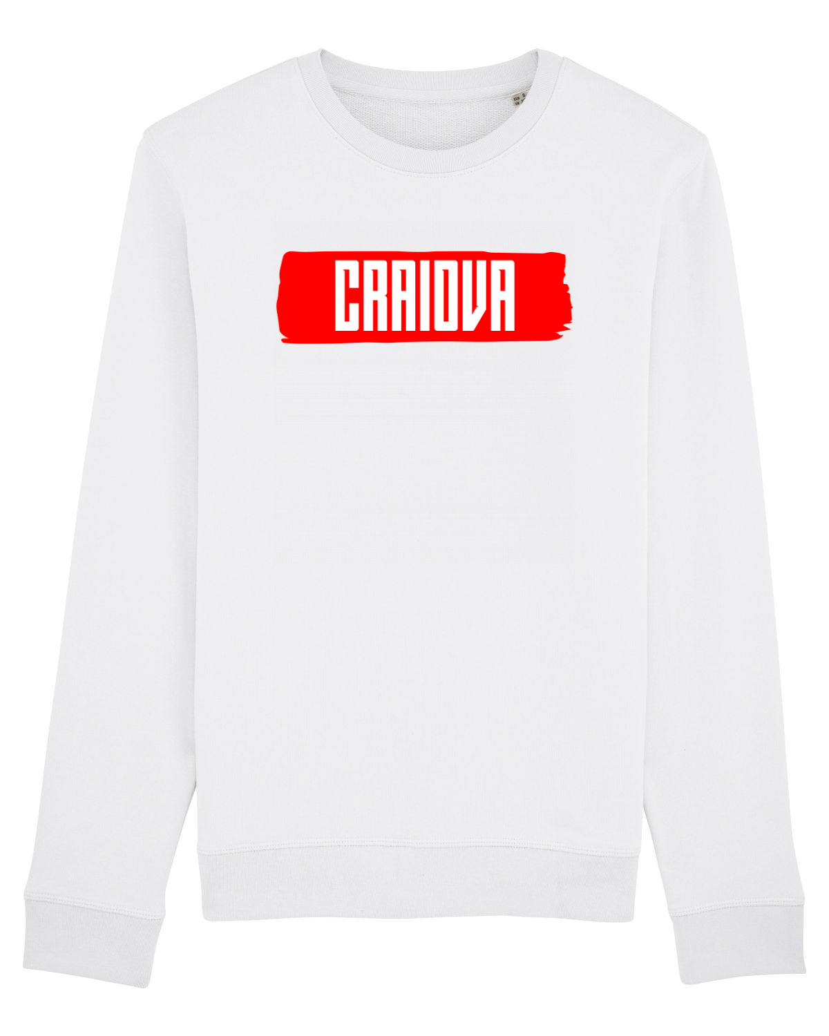 Bluză mânecă lungă Unisex Rise White
