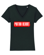 Piatra Neamt Tricou mânecă scurtă guler V Damă Evoker
