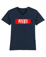 Pitesti Tricou mânecă scurtă guler V Bărbat Presenter