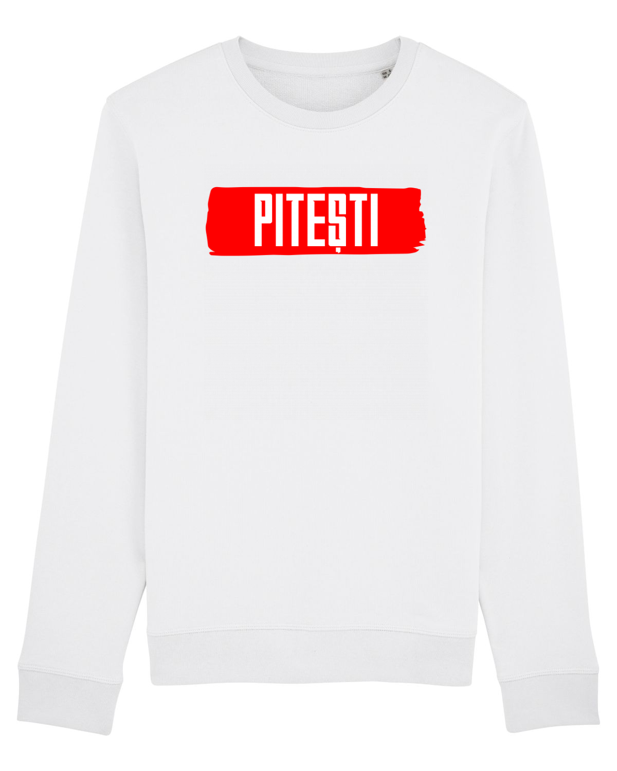 Bluză mânecă lungă Unisex Rise White