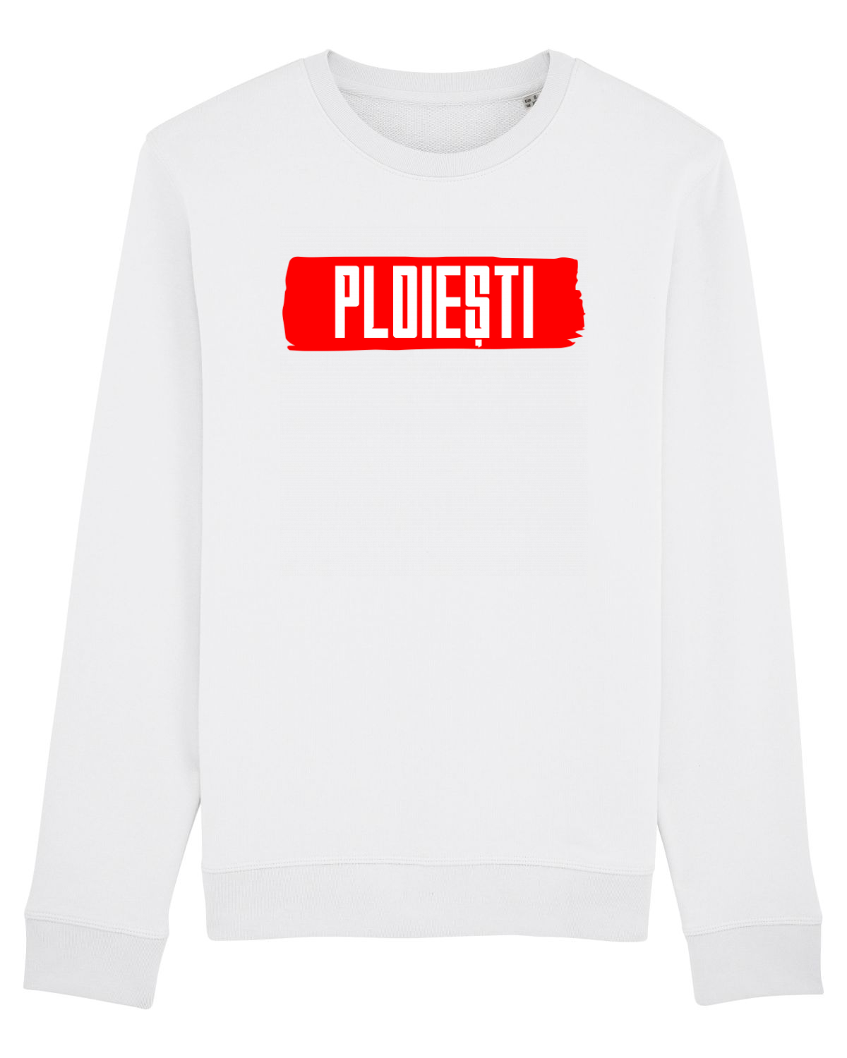 Bluză mânecă lungă Unisex Rise White