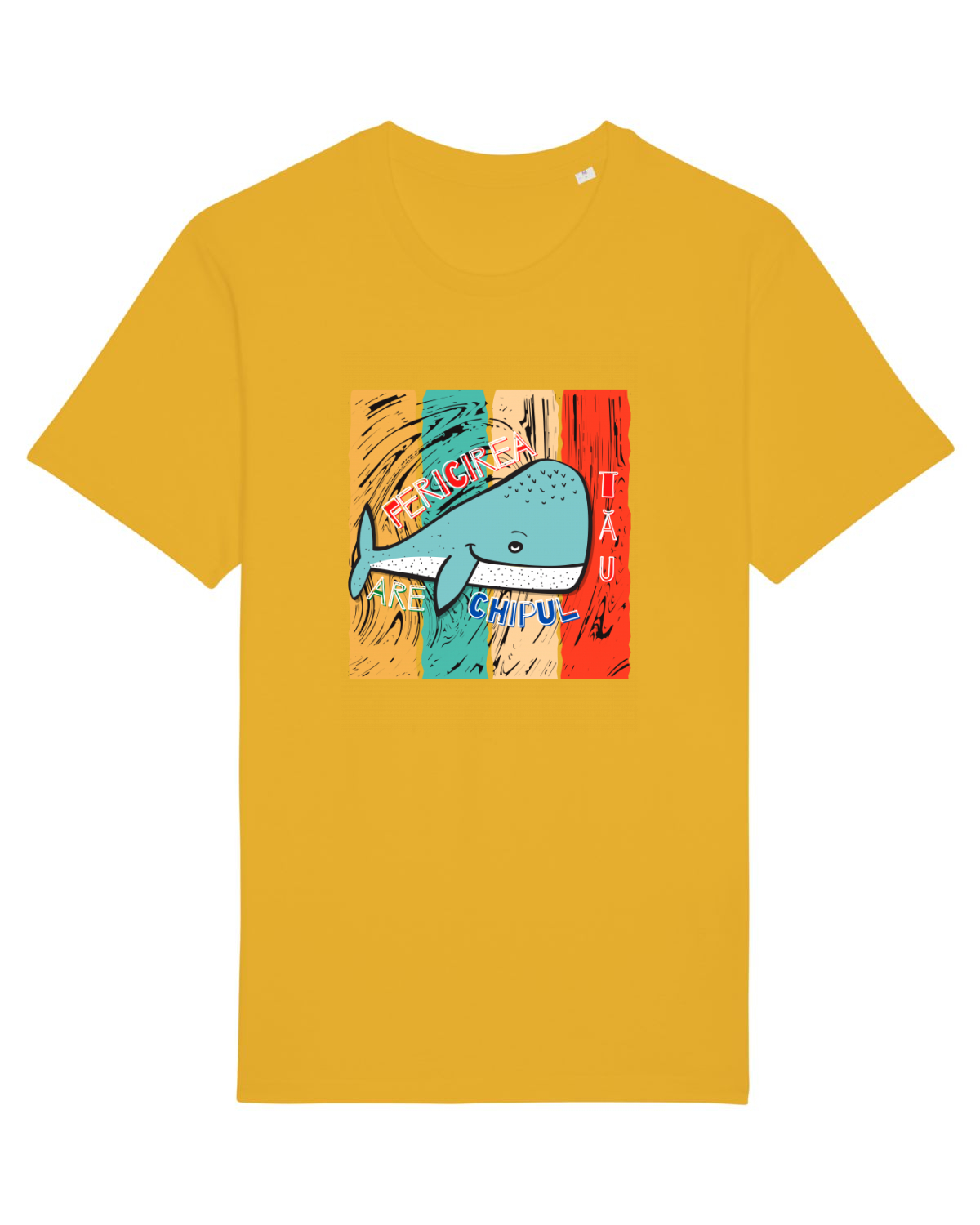 Tricou mânecă scurtă Unisex Rocker Spectra Yellow