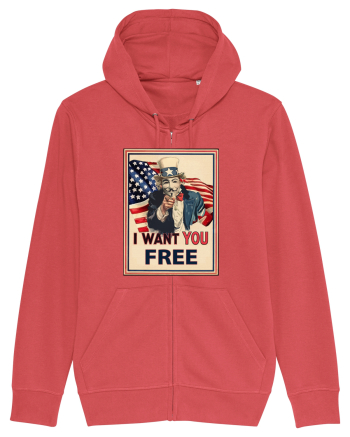 Uncle Sam Carmine Red