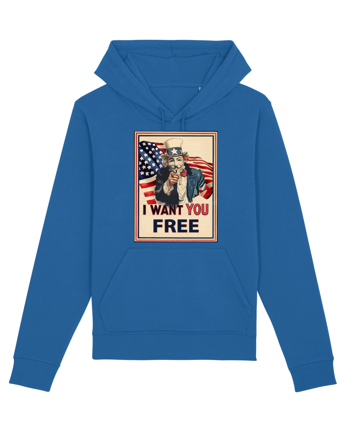 Hanorac Unisex Drummer Royal Blue