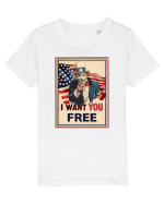 Uncle Sam Tricou mânecă scurtă  Copii Mini Creator