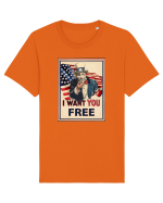 Uncle Sam Tricou mânecă scurtă Unisex Rocker