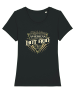 Legendary Hot Rod Fast and Loud Tricou mânecă scurtă guler larg fitted Damă Expresser