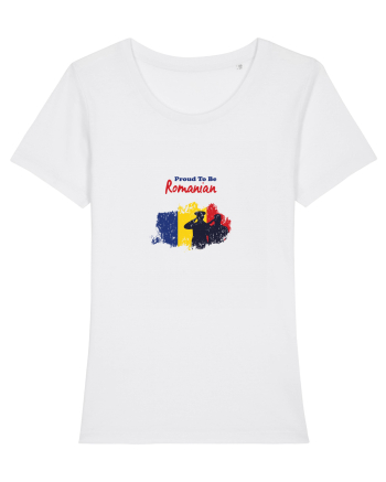 Proud to be Romanian #1 White