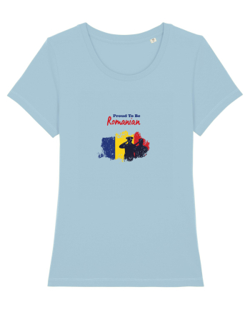 Proud to be Romanian #1 Sky Blue