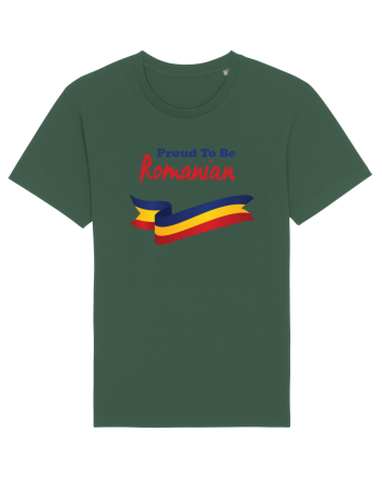 Proud to be Romanian Bottle Green