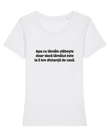 Apa cu lămâie White