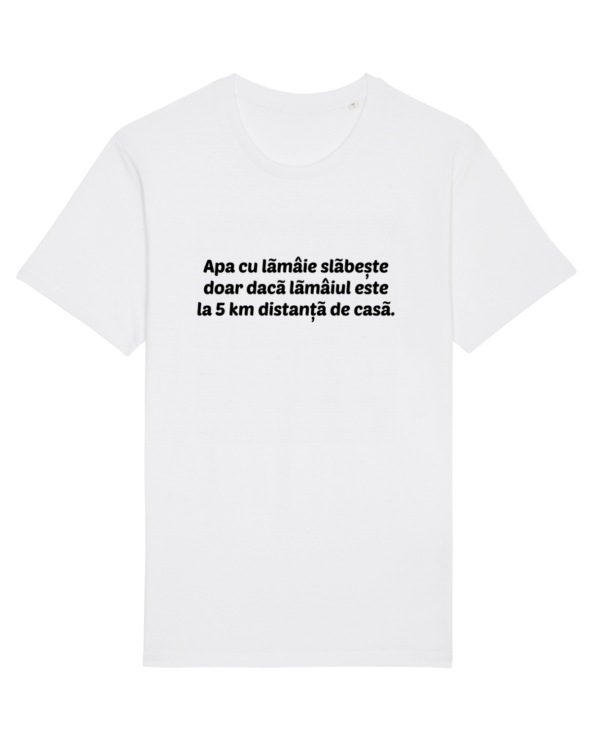 Tricou mânecă scurtă Unisex Rocker White