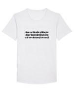Apa cu lămâie Tricou mânecă scurtă guler larg Bărbat Skater