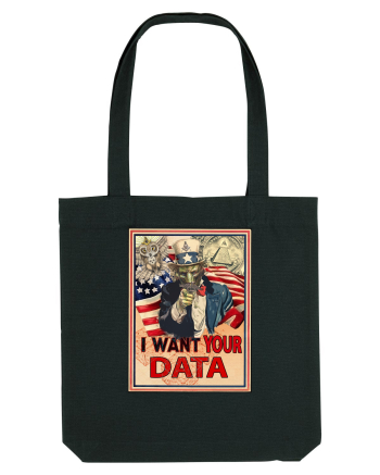 i want your data Black