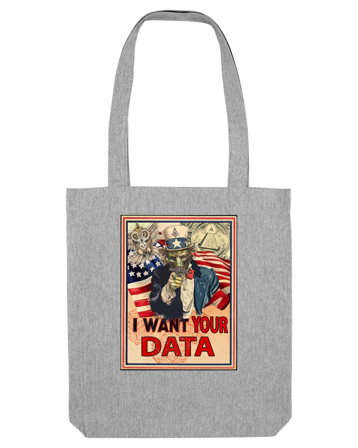 Sacoșă textilă Heather Grey
