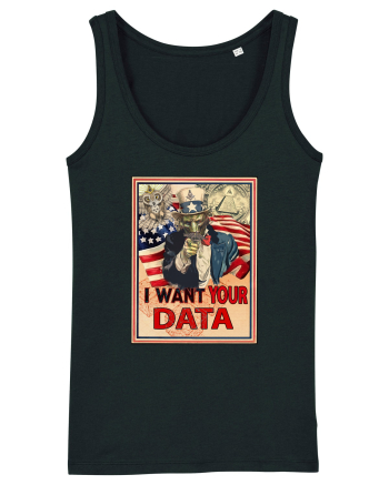 i want your data Black