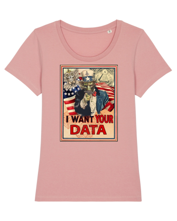 i want your data Canyon Pink