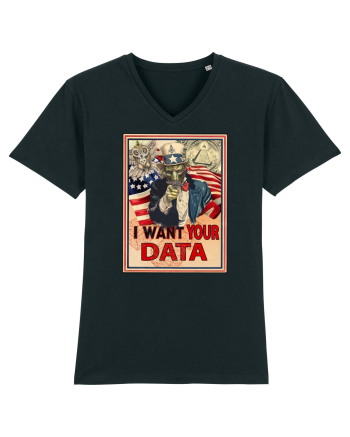 i want your data Black